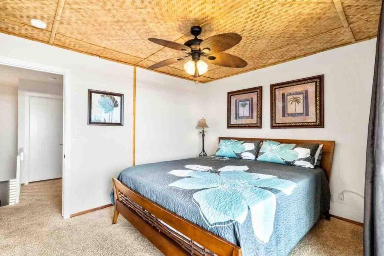 Family Friendly Kailua Bay View Ac Free Parking Walk To Kailua Village מראה חיצוני תמונה